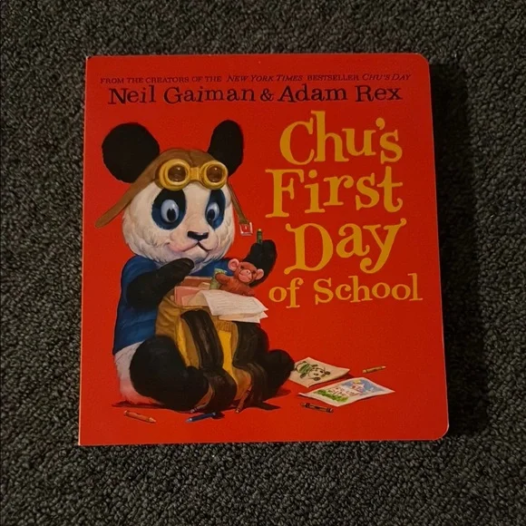 Chu's First Day of School Board Book - Picture 1 of 3